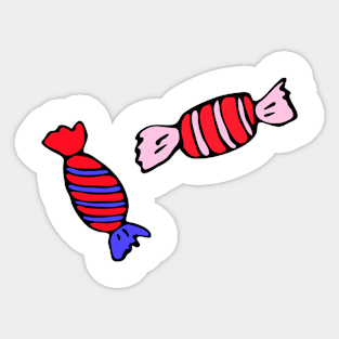 Two sweets. Sticker